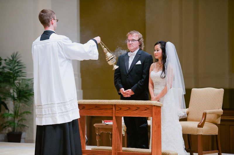 St Thomas church wedding st paul mn