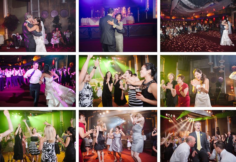 dancing during wedding at varsity theater wedding minneapolis