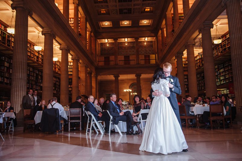 st paul mn wedding at jj hill library