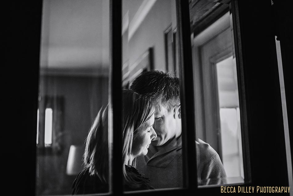 engagement photos in home st paul wedding photographer