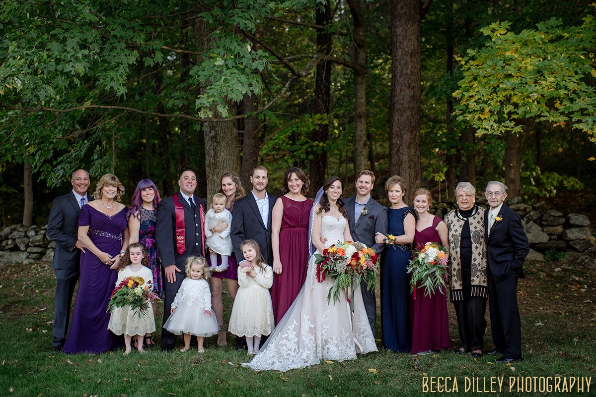 Sturbridge MA wedding at Publik House autumn