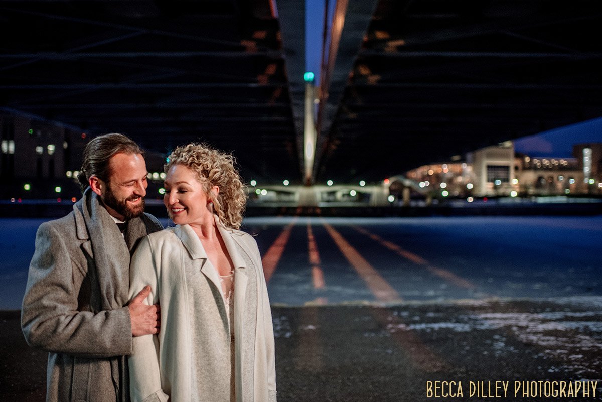 Aster Cafe wedding in Winter