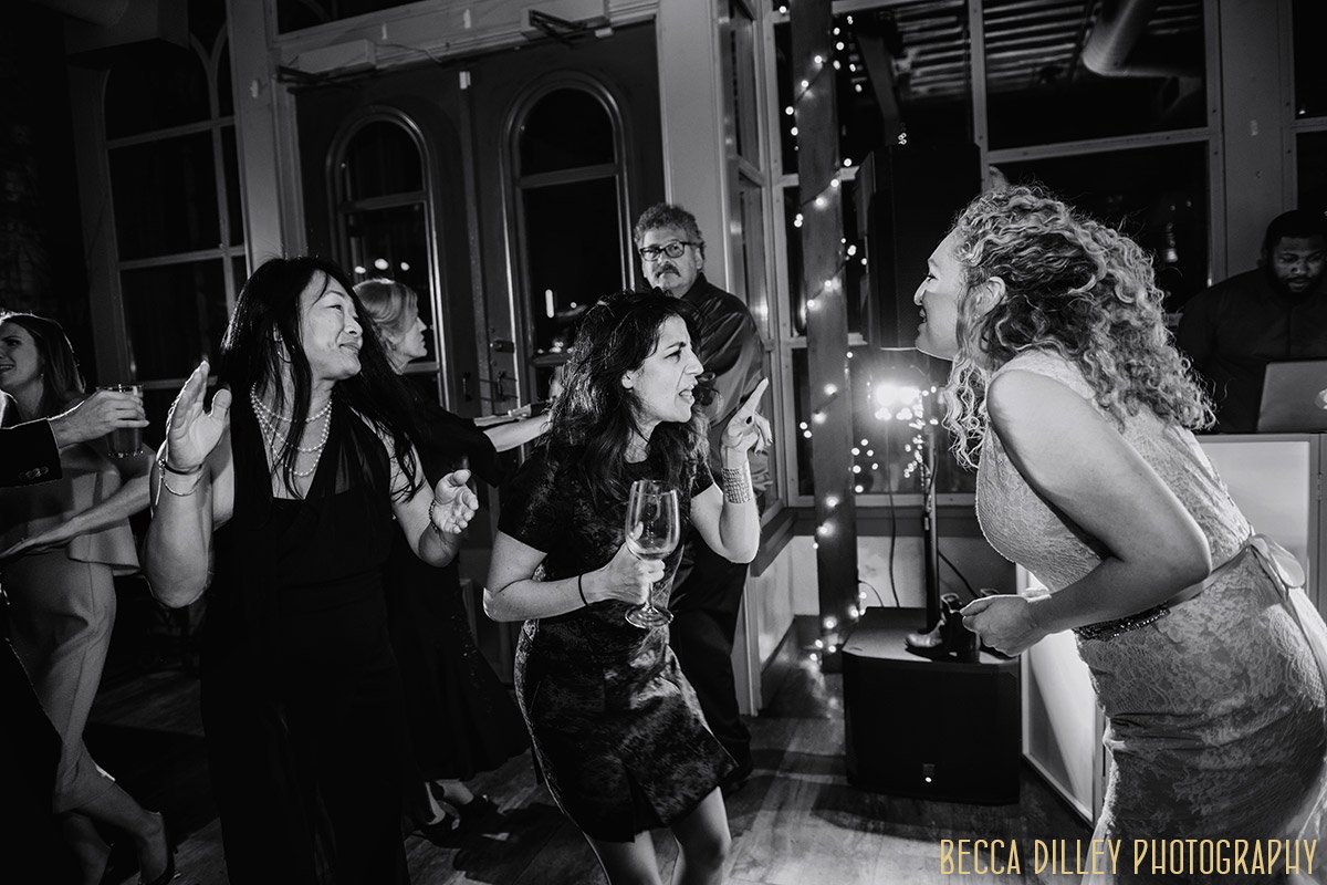 Aster Cafe wedding in Winter