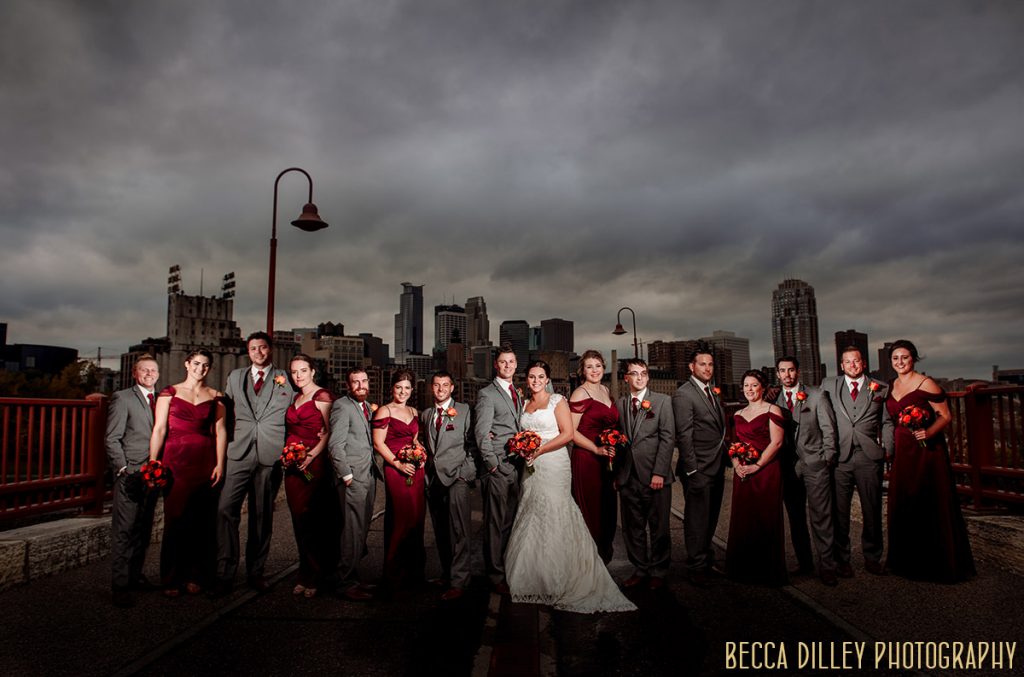minneapolis event center wedding fall