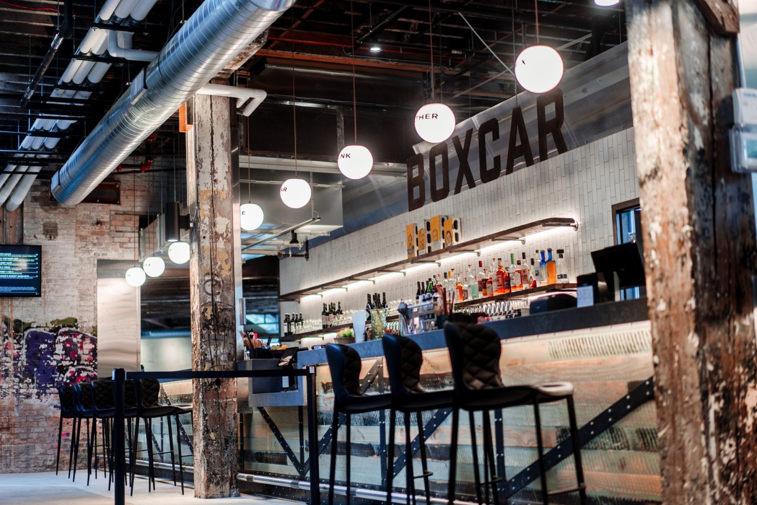 Malcom Yards food hall - Minneapolis lunch recommendations