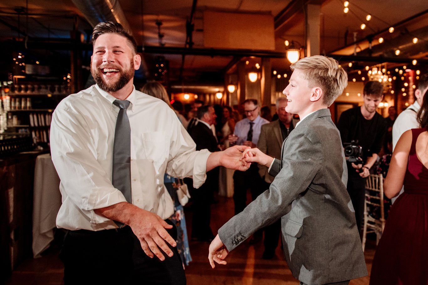 loft stillwater wedding dancing