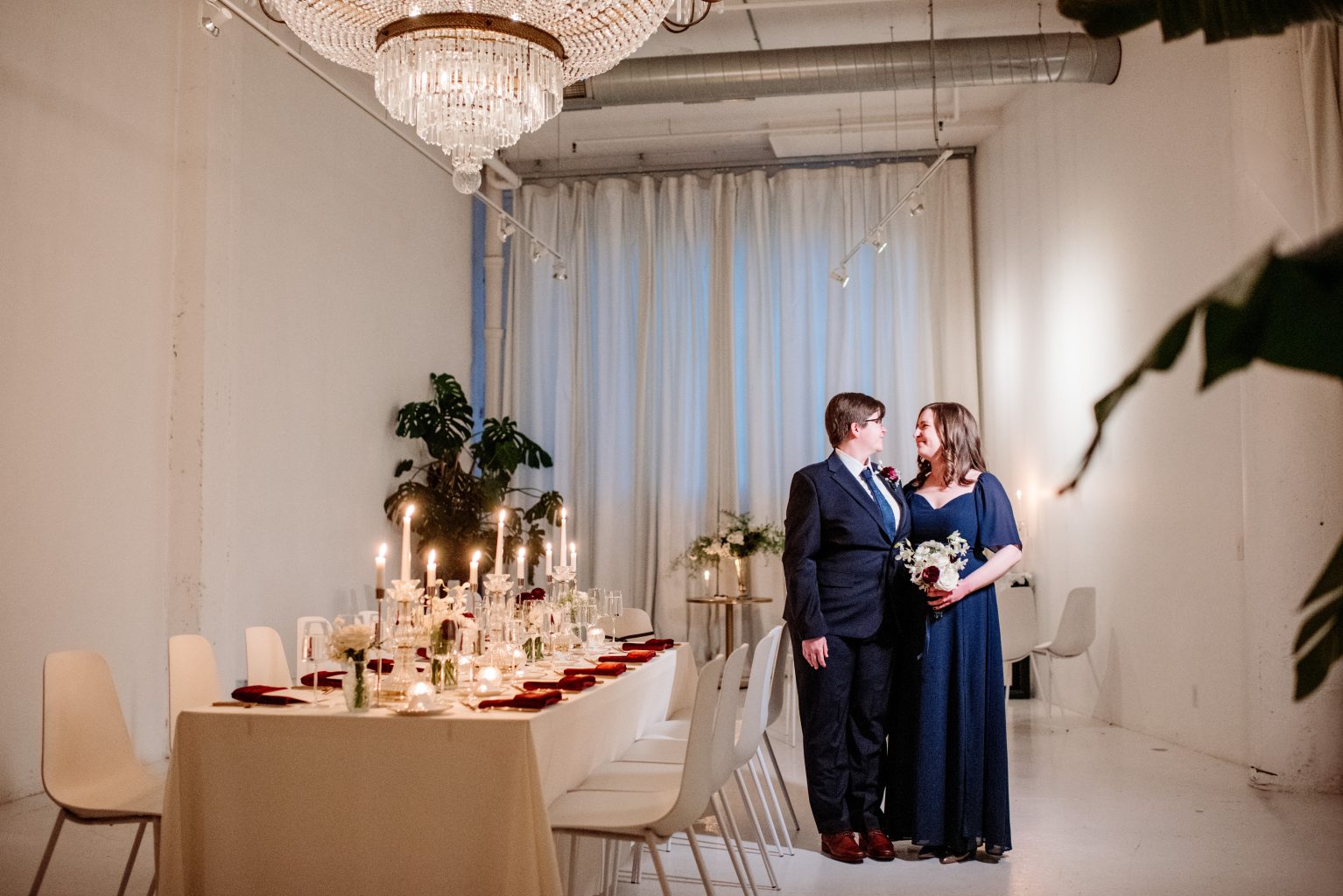 Paris Dining Club in North Loop wedding minneapolis